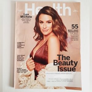 Health Magazine October, 2019 - Lea Michele - The Beauty Issue